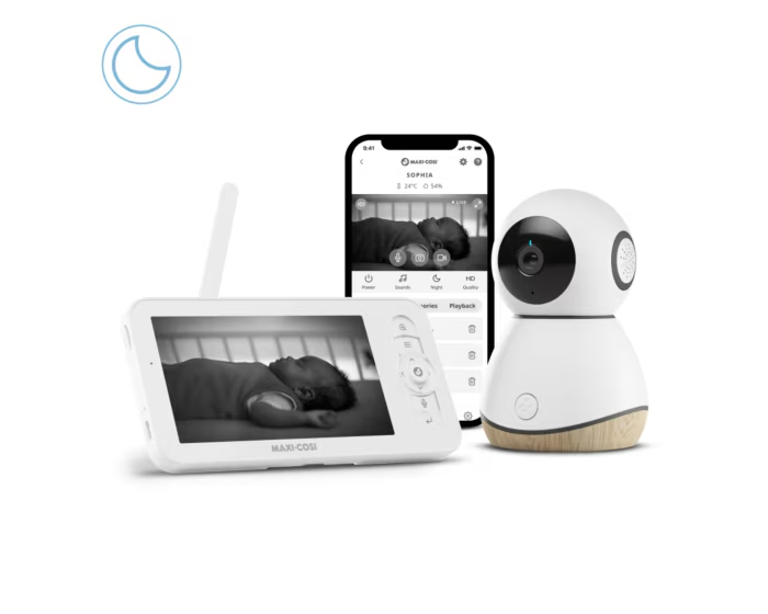 Maxi-Cosi See Pro Baby Monitor – Smart Monitor with CryAssist