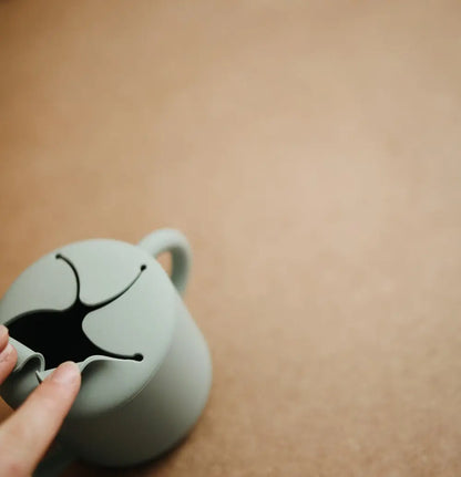 Mushie Silicone - Snack Cup - Motherhood
