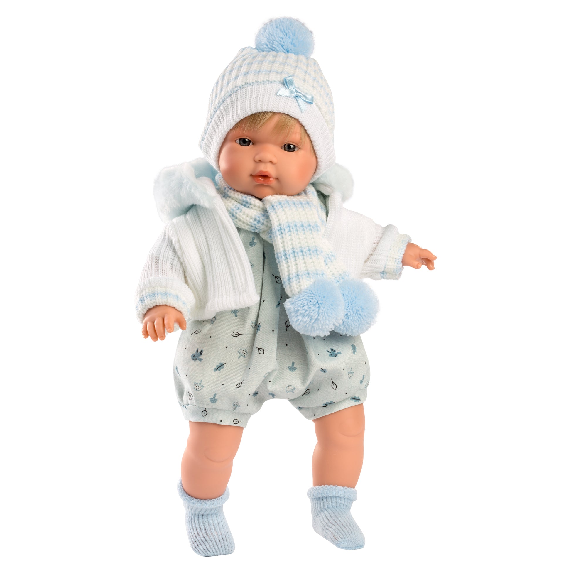 Llorens - Baby Boy Doll with Clothing & Accessories: Sasha - 38cm - Motherhood