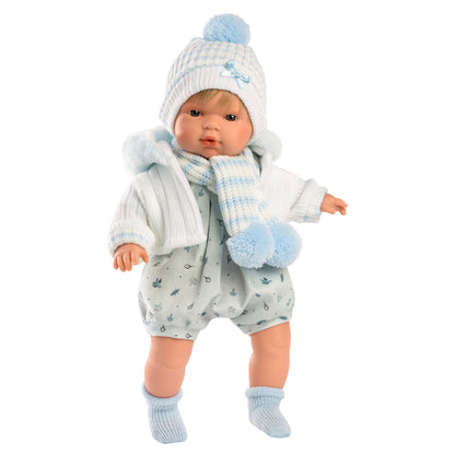 Llorens - Baby Boy Doll with Clothing & Accessories: Sasha - 38cm - Motherhood