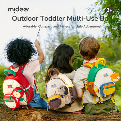 Mideer - Kids Outing Backpack with Safety Features - Pink