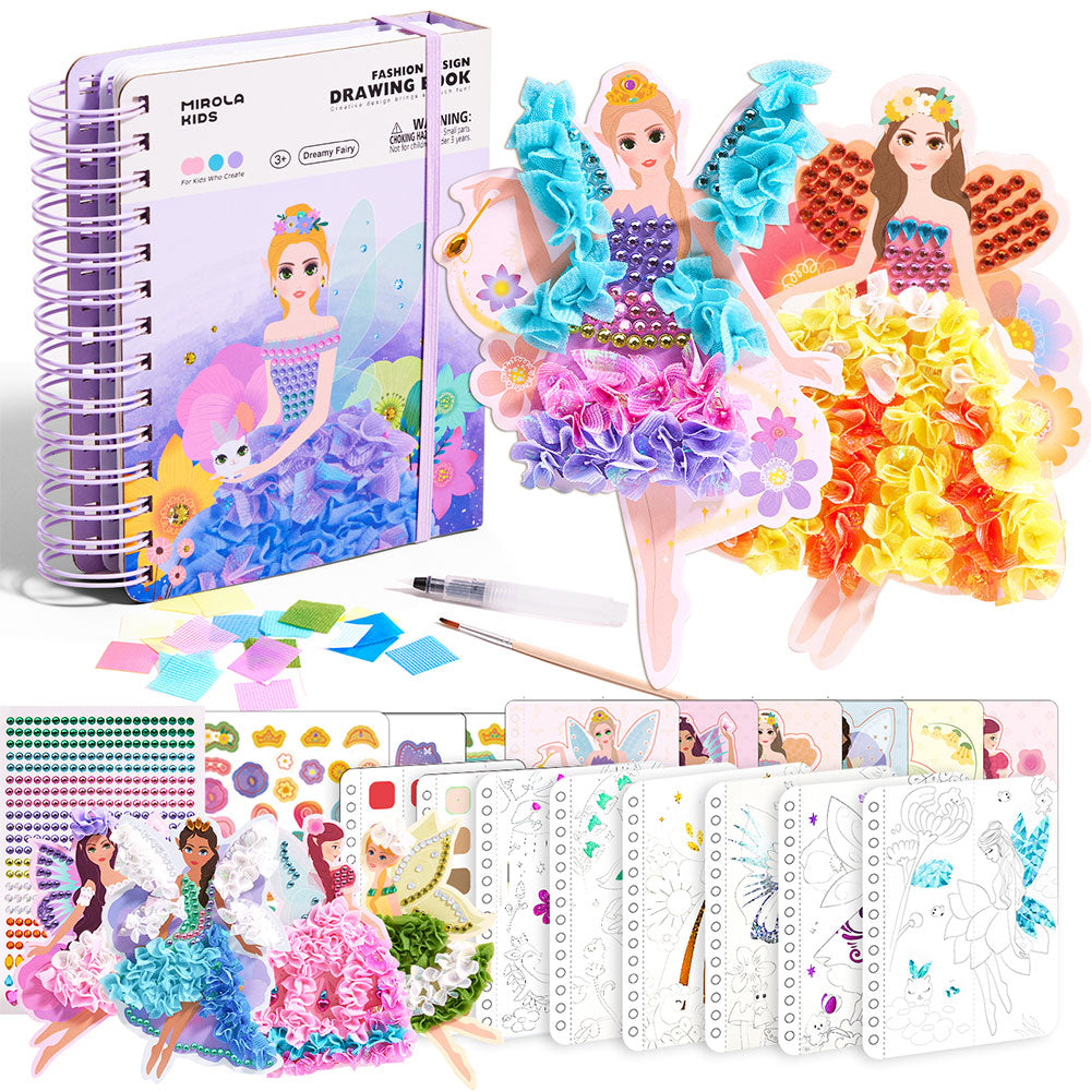 Jar Meló - Fashion Design Arts & Crafts Book Set - Dreamy Fairy