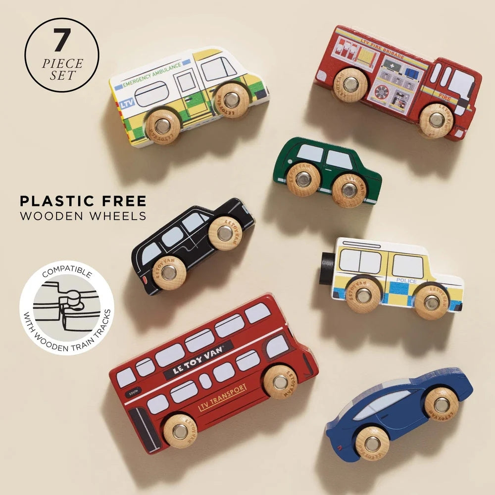 Le Toy Van - London Toy Car Set - 7pcs