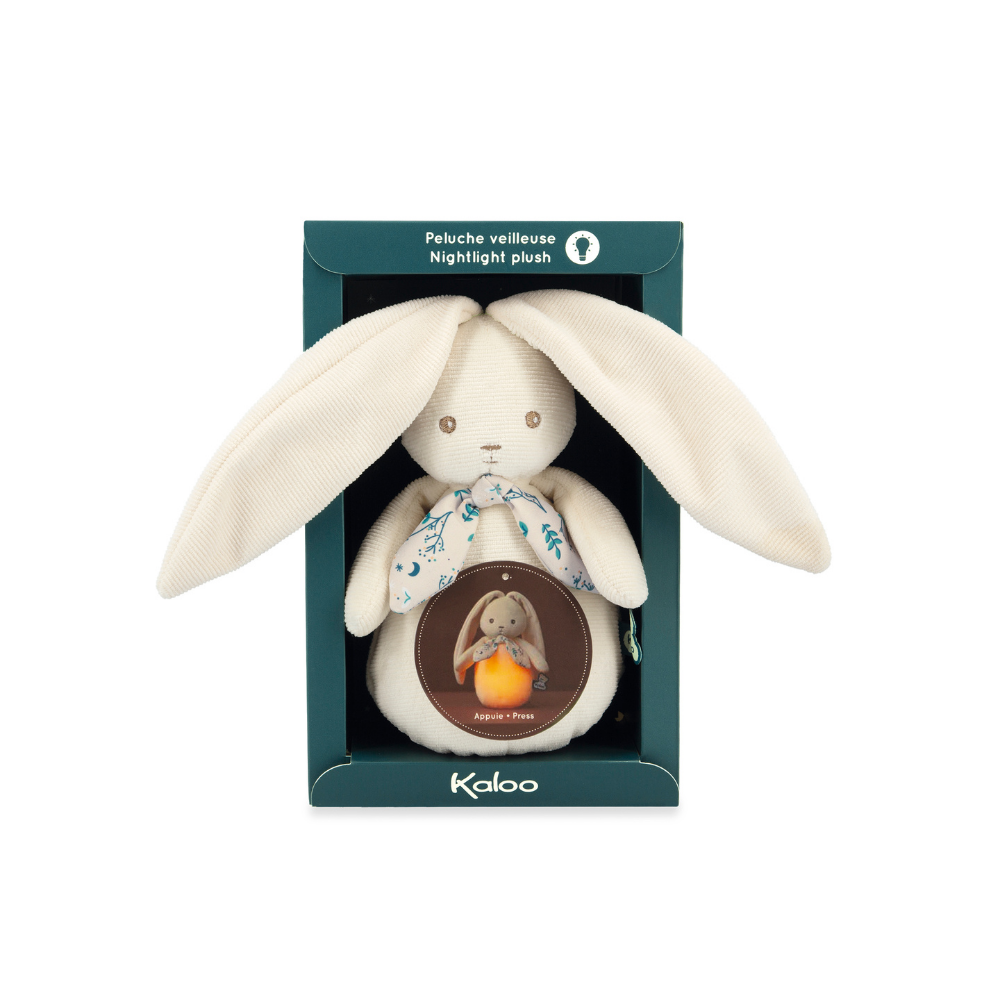 Kaloo - Cream Rabbit Night Light Soft Toy