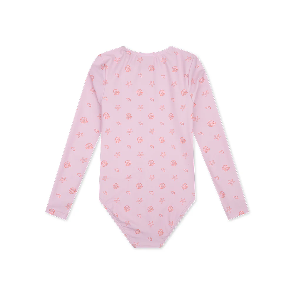 Swim Essentials - Girls Rashguard - Shell Tastic