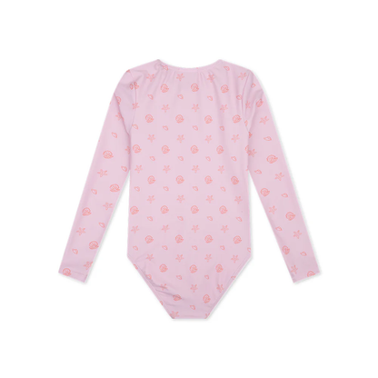 Swim Essentials - Girls Rashguard - Shell Tastic
