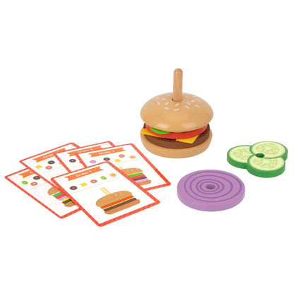 TookyToy - Making A Burger - Stacking & Sequencing Activity Toy
