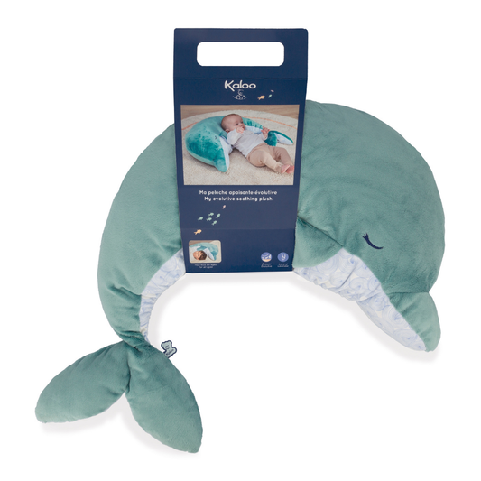 Kaloo - Grow-With-Me Soothing Plush Toy - Dolphin