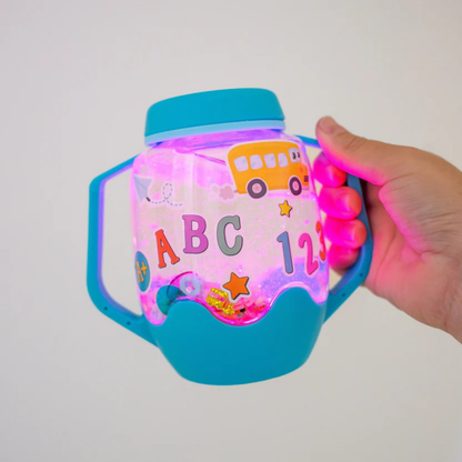 Glo Pals - DIY Sensory Play Jar - ABC Theme