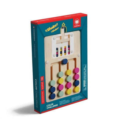 TopBright - Montessori Colour Challenge: Sliding Puzzle Board Game for Kids
