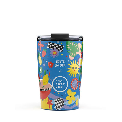 Cool Bottles - Triple-Insulated Travel Tumbler - Sunshine Fiesta 330ml