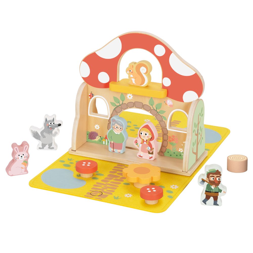 TookyToy - Little Red Riding Hood Story Box Play Set