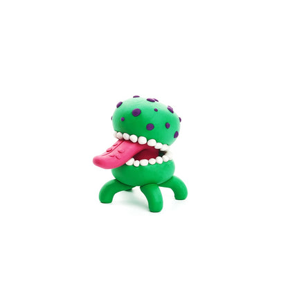 Hey Clay - Modelling Air-Dry Clay with Fun Interactive App - Burger, series Aliens, 3 cans-**
