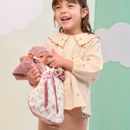 Llorens - Newborn Baby Girl Doll with Crying Mechanism, Clothing & Accessories: Nacida - 36cm