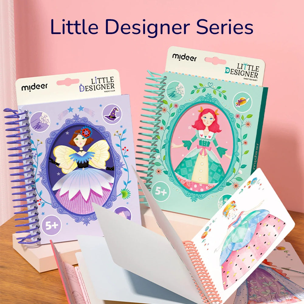 Mideer - Little Designer Arts & Crafts Book Set - Sweet Tea Party