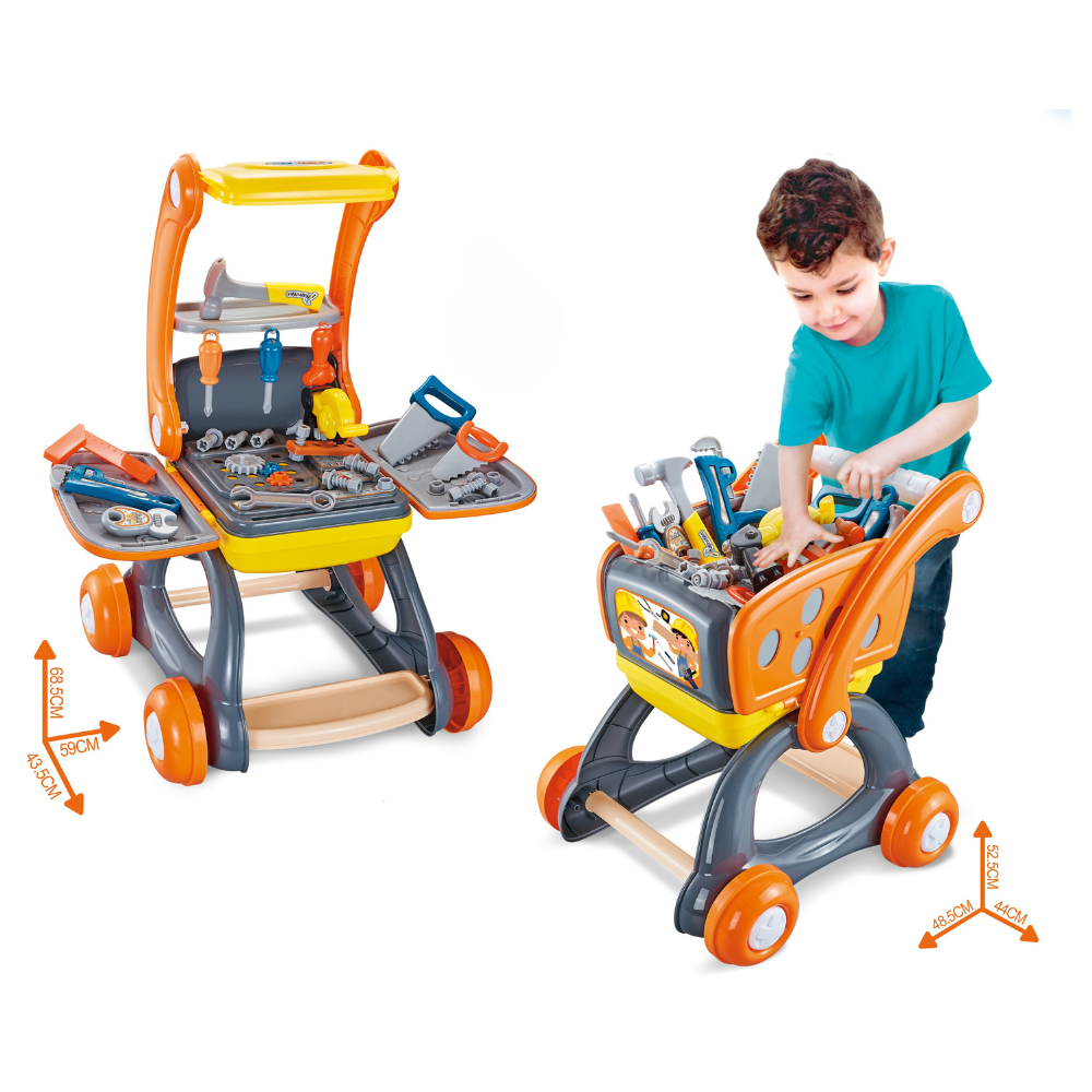 Cogo - Pretend & Play 2-in-1 Transformable Tool Bench