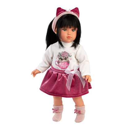 Llorens - Baby Girl Doll with Clothing & Accessories: Greta - 40cm