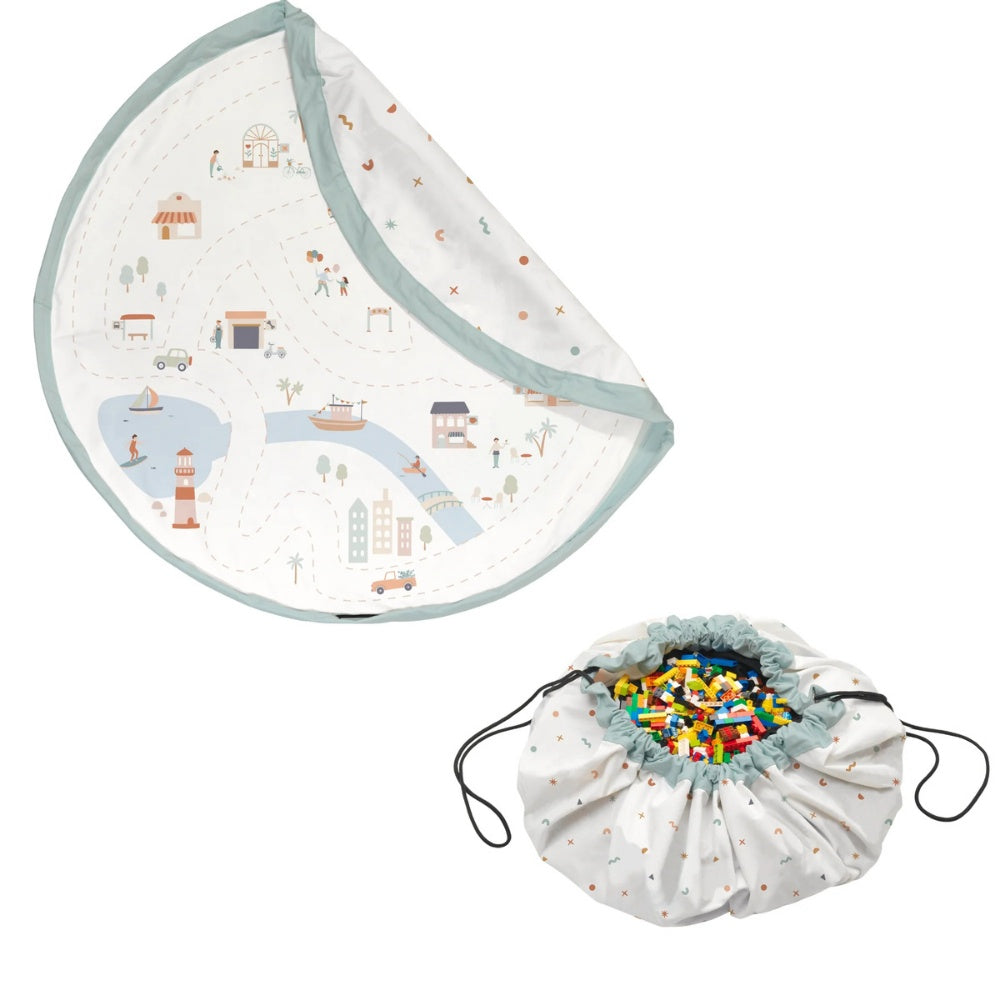 Play&Go - 3-in-1 Playmat & Toy Bag - Citymap