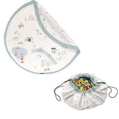 Play&Go - 3-in-1 Playmat & Toy Bag - Citymap