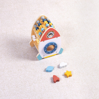TookyToy - Rocket Play Cube Activity Toy for Toddlers