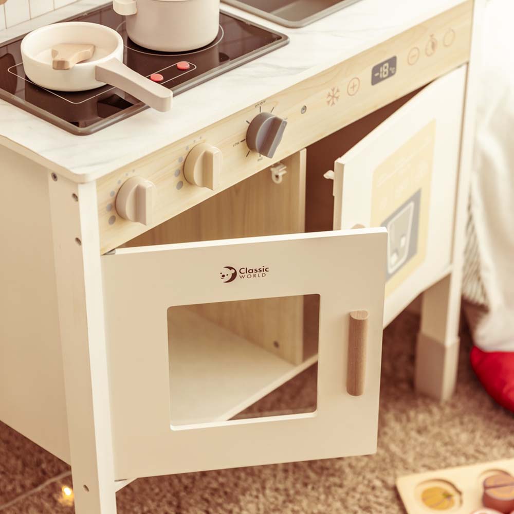 Classic World - Pretend & Play - White Modern Kitchen