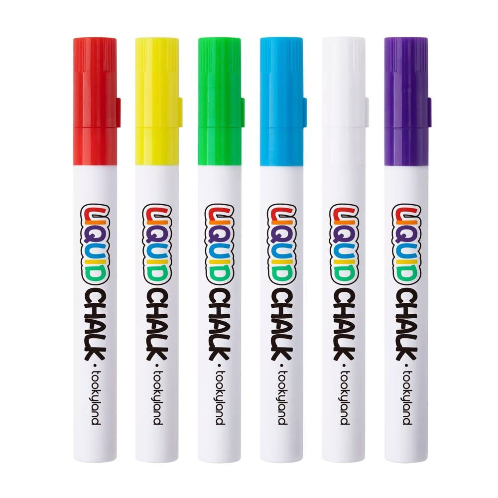 TookyToy - Liquid Chalk - 6 Colours