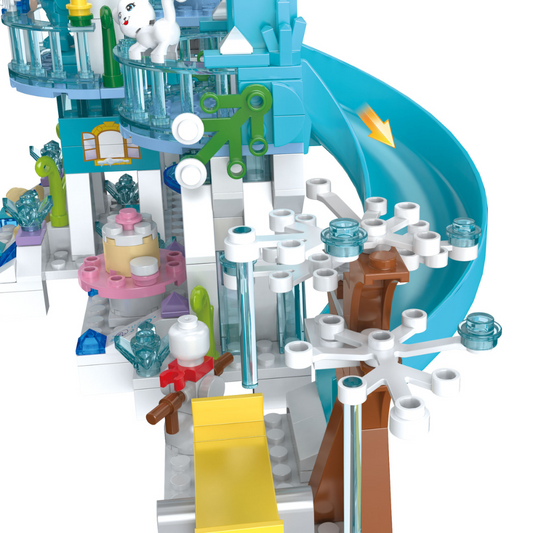 Cogo - Building Block Set - Fairytale Dream Ice Castle - 477 Pieces
