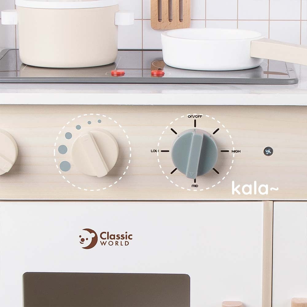 Classic World - Pretend & Play - White Modern Kitchen