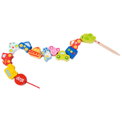 Classic World - Lacing Beads - Traffic - 13pcs