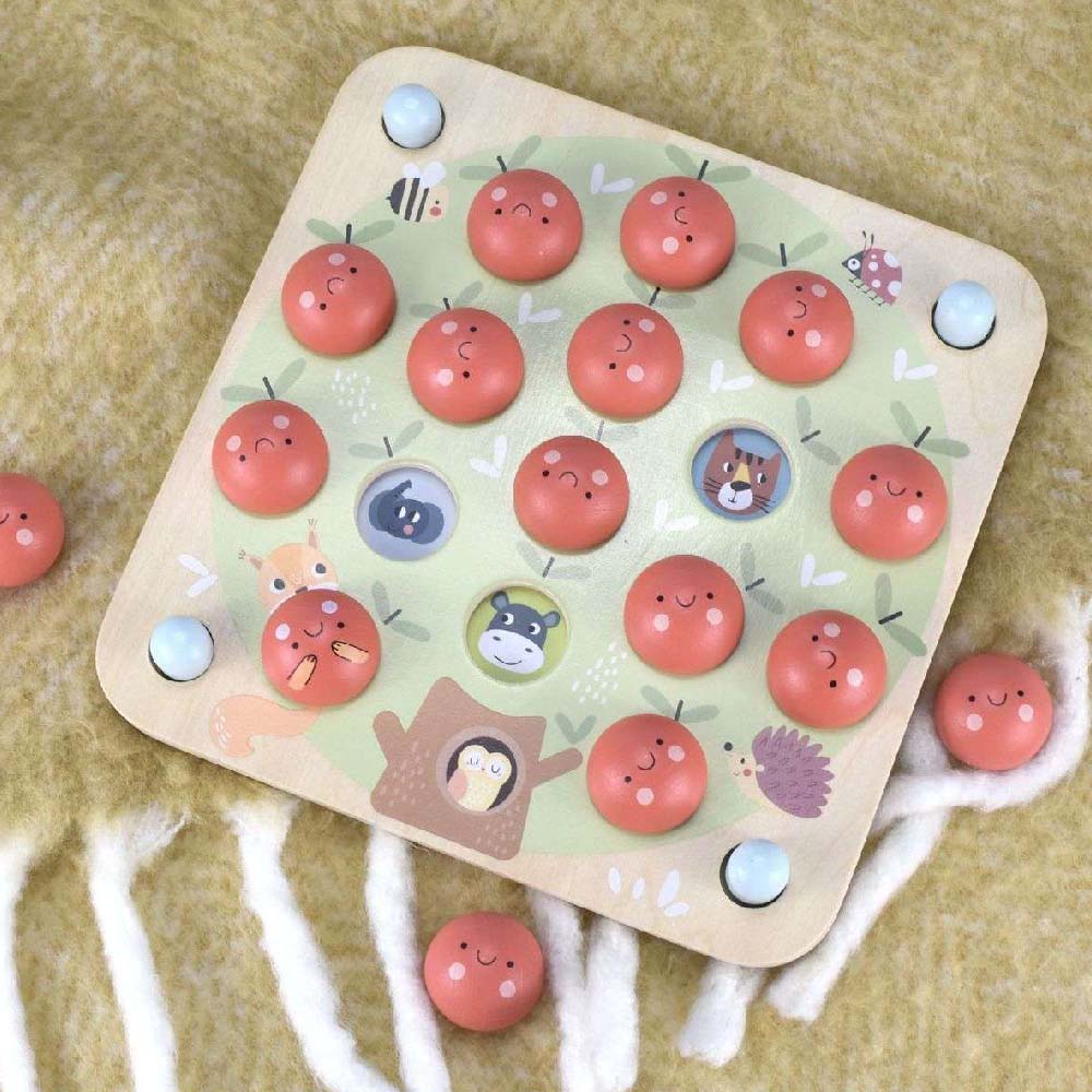 TookyToy - Apple Memory Game with Activity Cards - Motherhood