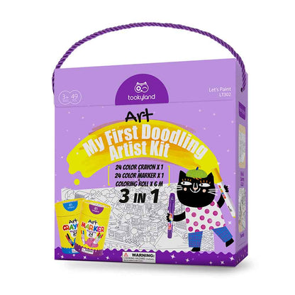 TookyToy - My First Doodling Artist Kit - Motherhood