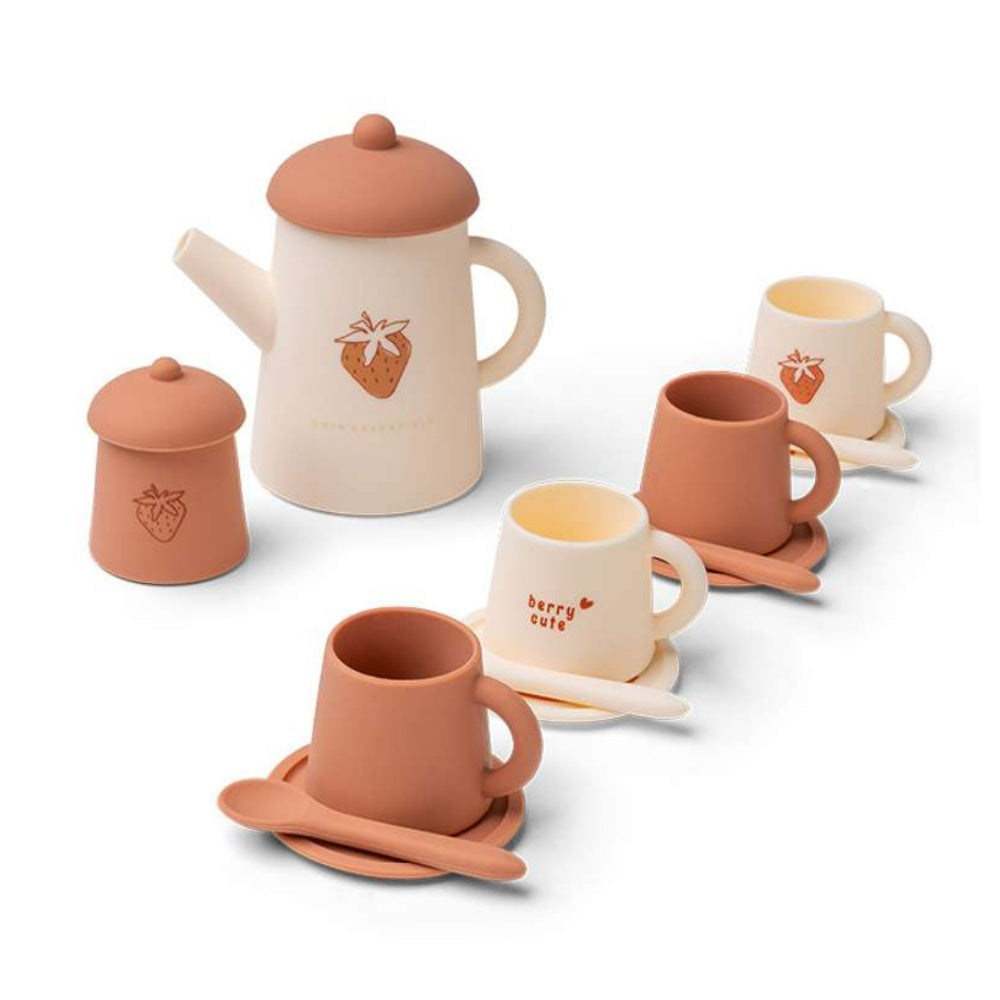 Swim Essentials - Silicone Beach Tea Playset - Strawberry Fields