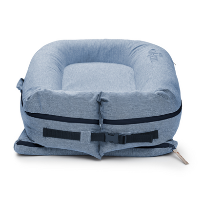 DockATot Deluxe+ Dock Indigo Chambray