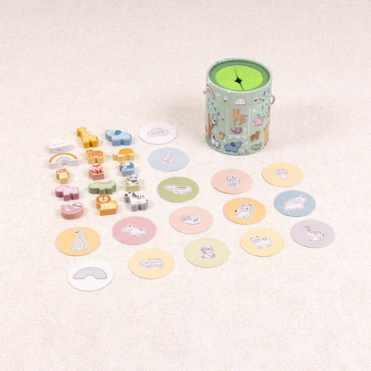 TookyToy - Animal Touch & Match Mystery Bucket - My Forest Friends