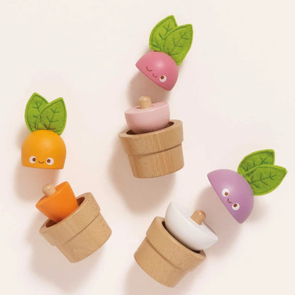 Le Toy Van - Wooden Stacking Veggies - 9pcs