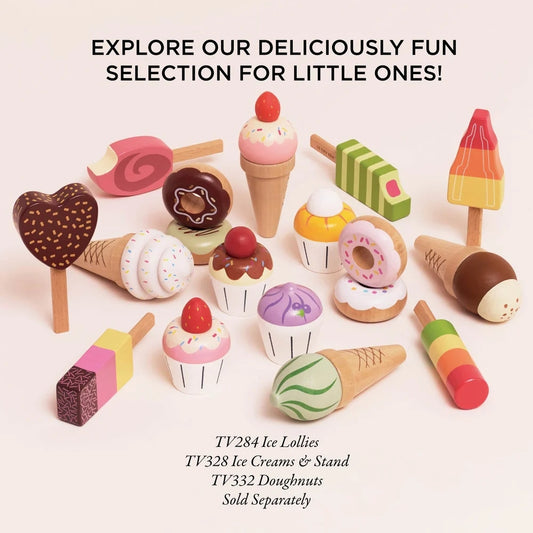 Le Toy Van - Wooden Cupcake Play Food Set