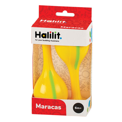 Halilit - Music Instrument for Babies & Toddlers - Maracas 2 pcs -**