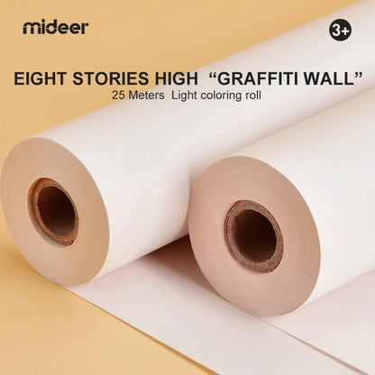 Mideer - Giant Painting Paper Roll: 20m, 89cm Wide