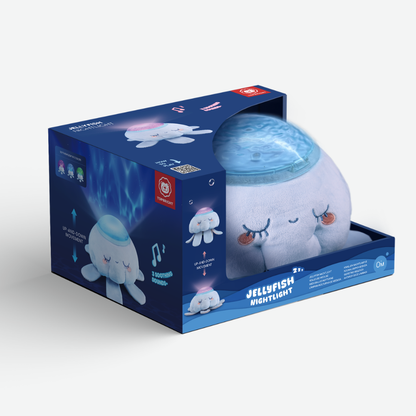 TopBright - Jellyfish Night Light & Projector with Sounds