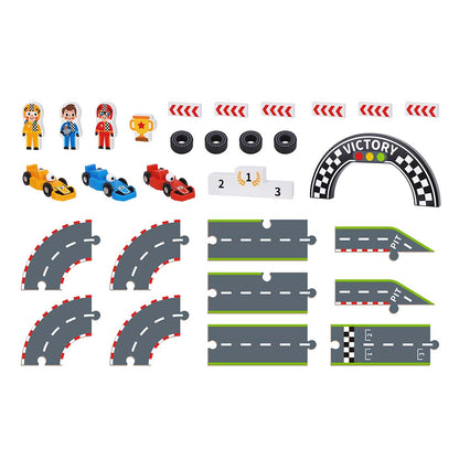 TookyToy - Pretend Play Formula 1 Car Racing Toy Set - Motherhood