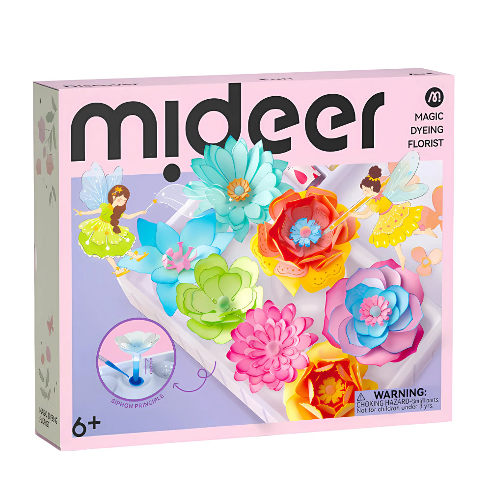 Mideer - Paper Flower Craft Kit - Creative Arts & Crafts Set
