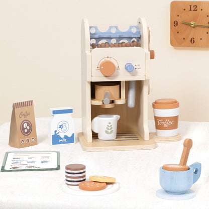 TookyToy - Pretend Play Coffee Machine Toy Set