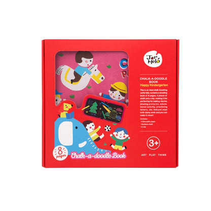Jar Meló - Chalk-A-Doodle Book - Travel Drawing Booklet & Chalk