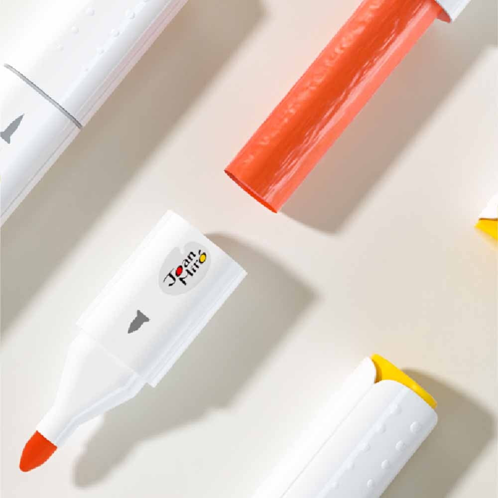 Jar Meló - Dual-Tip Washable Art Markers - 12 Colours