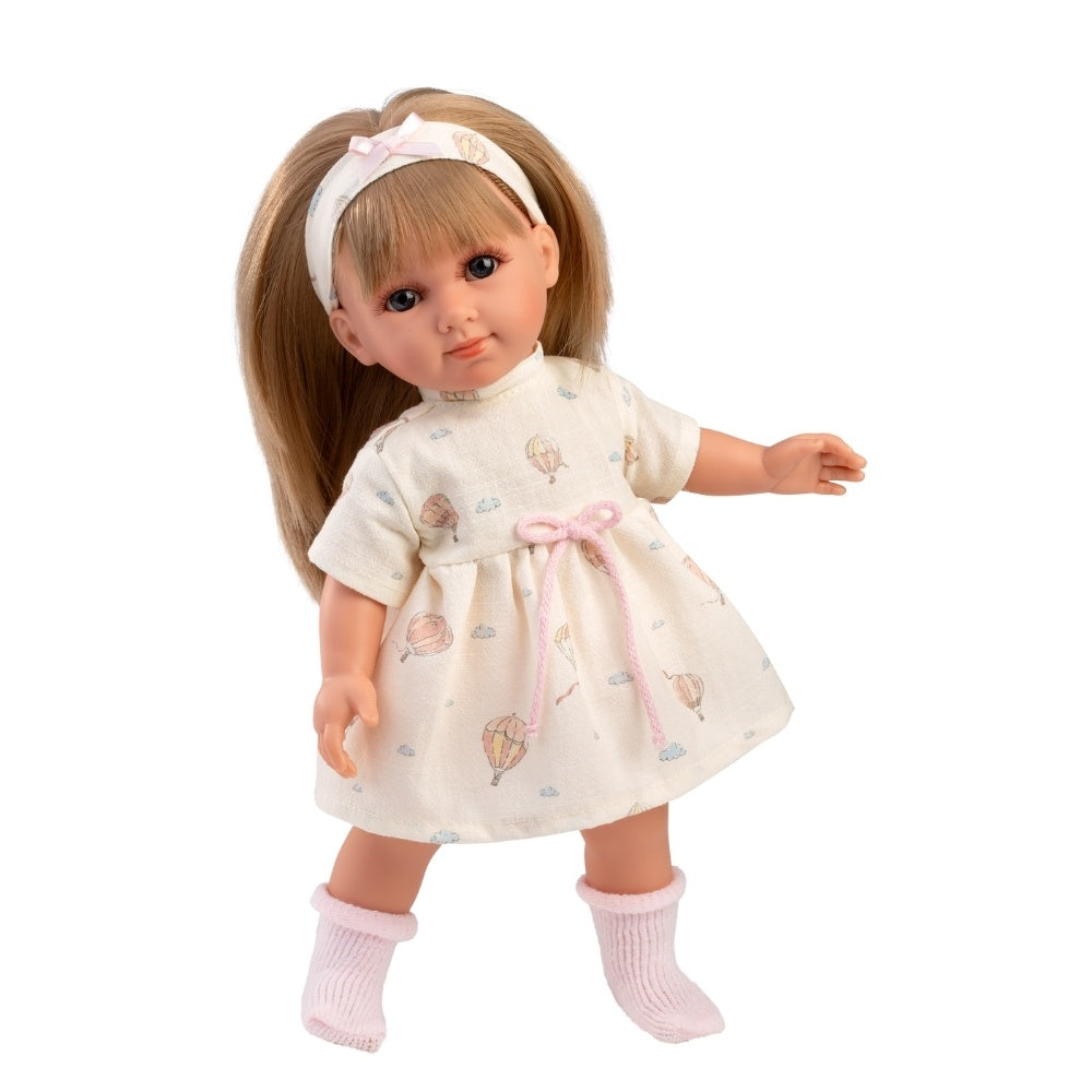 Llorens - Baby Girl Doll with Outfit & Accessories: Elena - 35cm