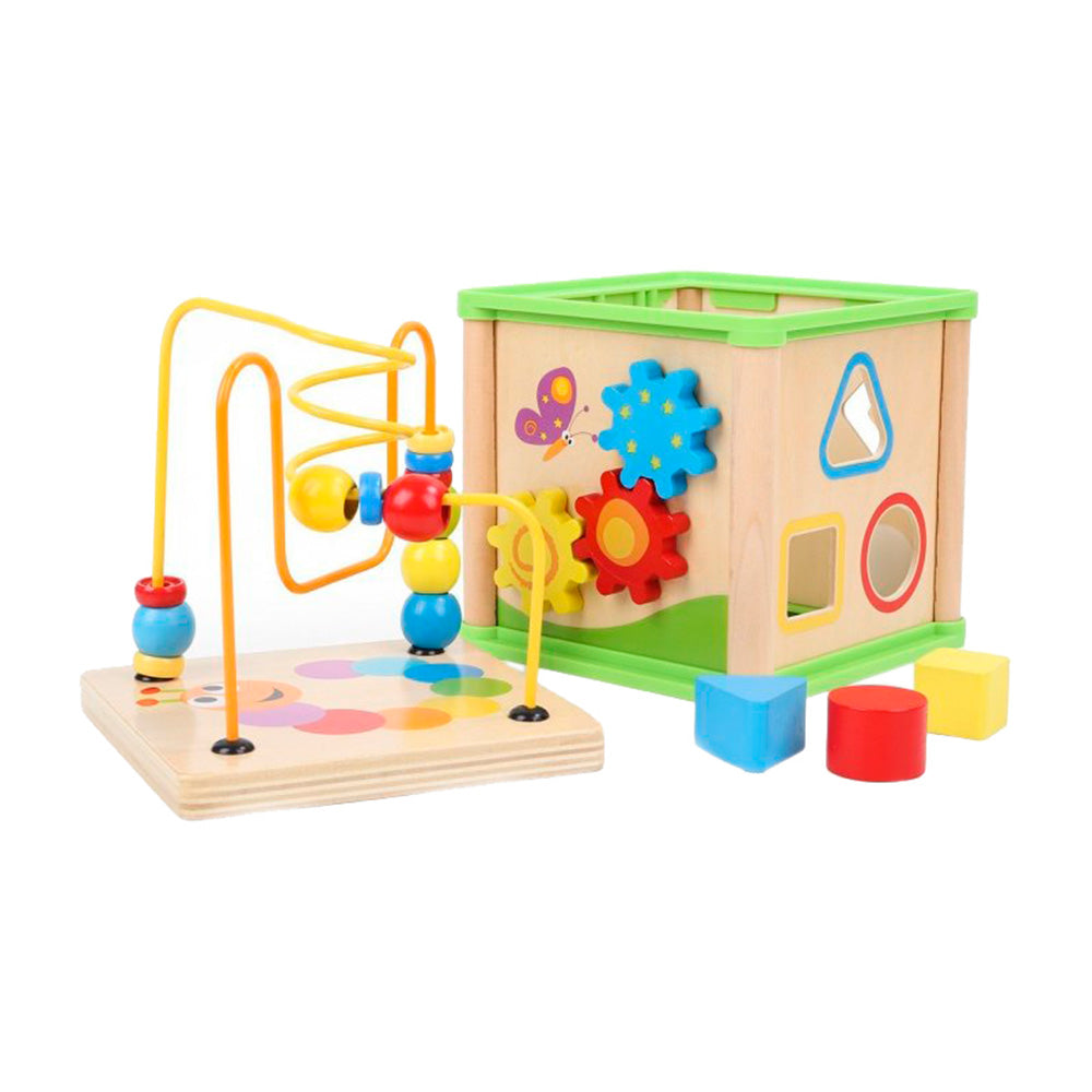 TopBright - Garden 5 in 1 Activity Cube - Spring