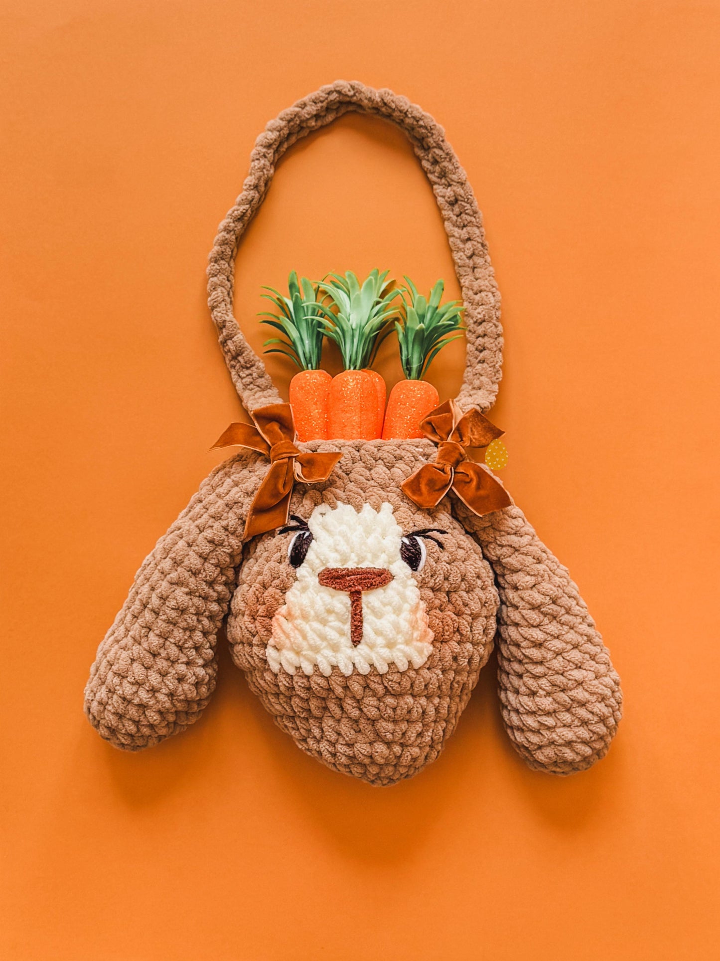 Crochet Bunny Basket