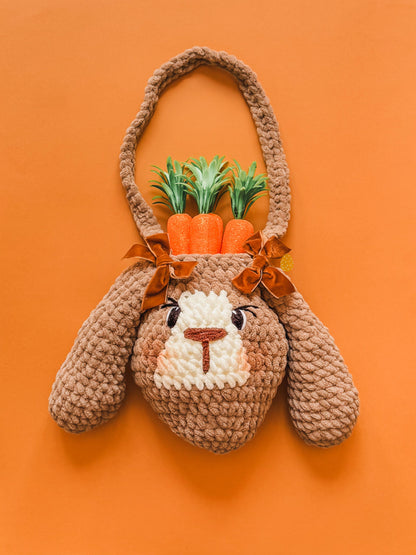 Crochet Bunny Basket