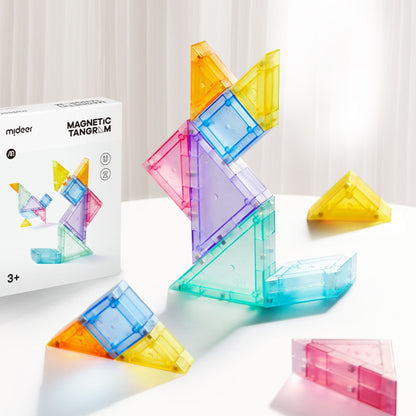 Mideer - Magnetic Tangram Activity Set