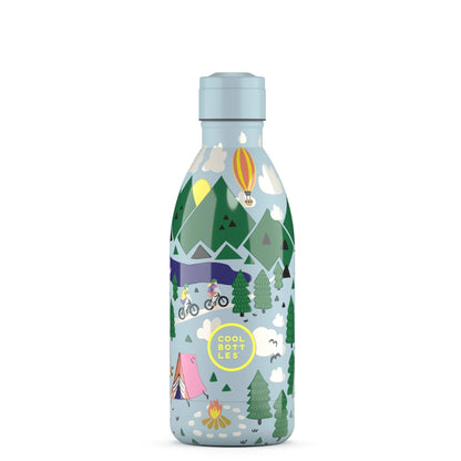 Cool Bottles - Kids Triple-Insulated Water Bottle - Outdoor Adventure 500ml